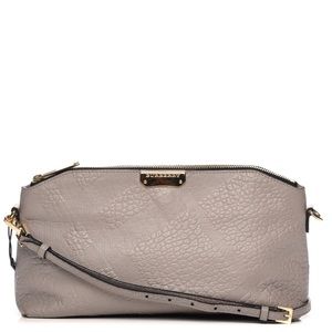Burberry Chichester pale grey crossbody